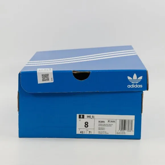 Adidas Men's NMD_R1 'Black Grey Blue' IE2091 Running Multi Size