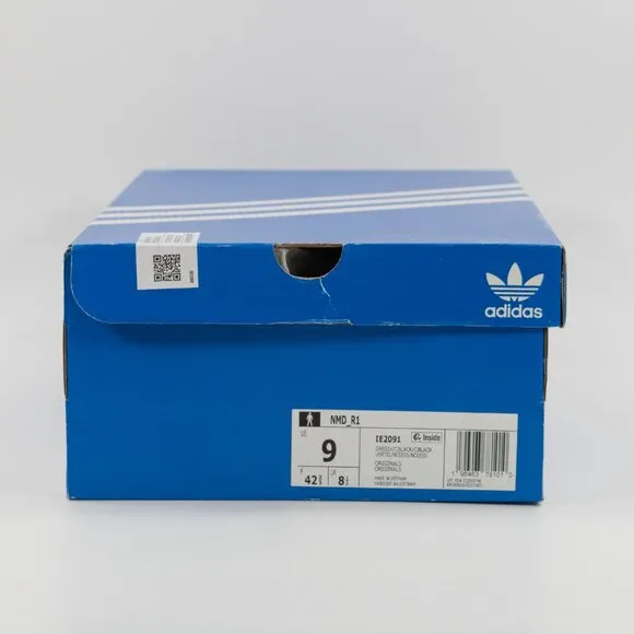 Adidas Men's NMD_R1 'Black Grey Blue' IE2091 Running Multi Size