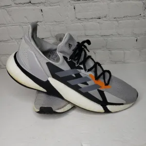 Adidas Mens PWI001001 FW8414 Gray Black Running Shoes Sneakers Size 15.‎