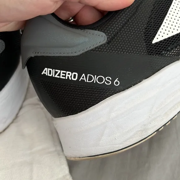 Adidas mens running shoes- adizero adios 6. Size 11.5