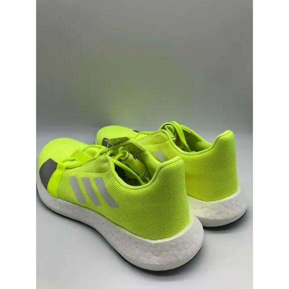 adidas Men's Senseboost GO Running Shoes Neon/Yellow Sneakers EF1580 Size 9.5🛒