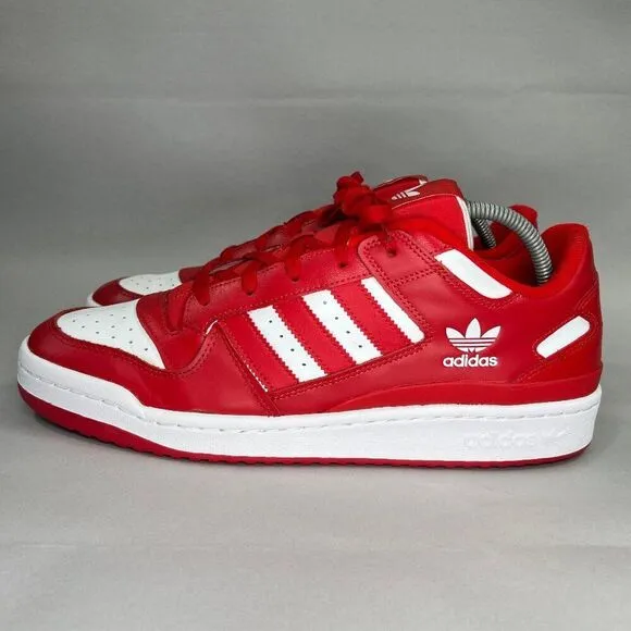 Adidas Men's Size 12 Forum Low Scarlet Sneakers