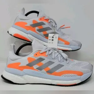 Adidas Men's Solar Boost 3 M Running Shoes FY0316 White/Orange Multi Sizes New