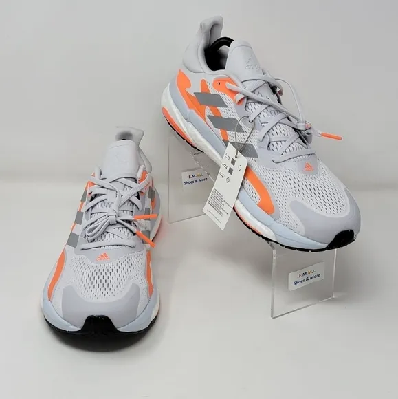Adidas Men's Solar Boost 3 M Running Shoes FY0316 White/Orange Multi Sizes New
