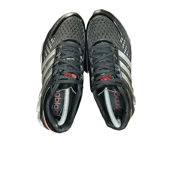 adidas Men's Springblade Razor Running  M20457 BKS Black / Silver Size 5
