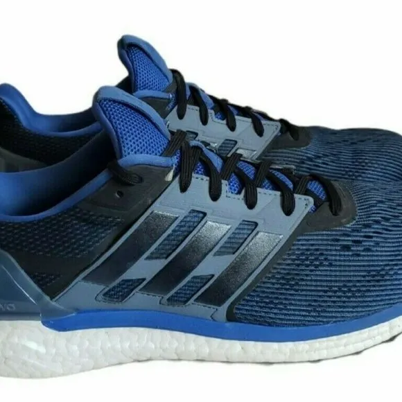 Adidas Men's Supernova Boost Hi Res Blue Running Shoes Sneakers CG4020 Size 14