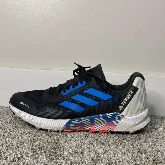 ADIDAS Men's Terrex Agravic Flow 2.0 Gore-Tex Running Shoes Size 12.5
