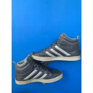 Adidas Mens Top Court Hi G59072 Gray Casual Shoes Sneakers Size 14