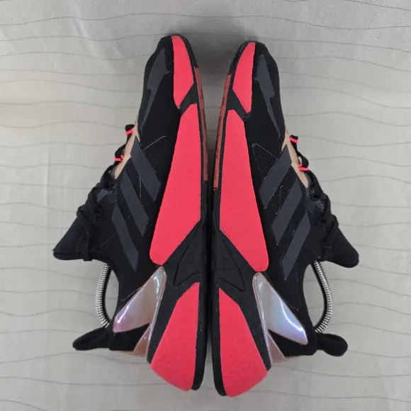 Adidas Mens X9000L4 Boost Black Red Running Shoes Sneakers FW8389 Size 9.5