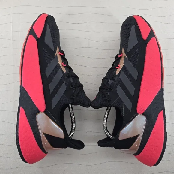 Adidas Mens X9000L4 Boost Black Red Running Shoes Sneakers FW8389 Size 9.5