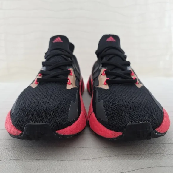 Adidas Mens X9000L4 Boost Black Red Running Shoes Sneakers FW8389 Size 9.5