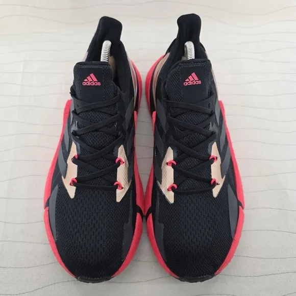 Adidas Mens X9000L4 Boost Black Red Running Shoes Sneakers FW8389 Size 9.5