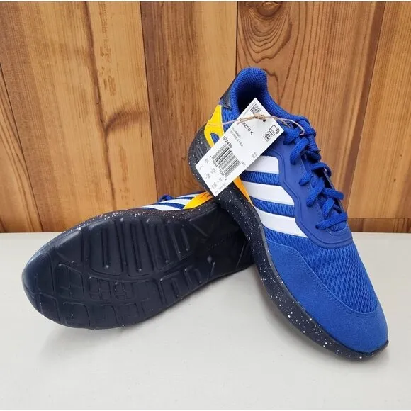 Adidas Nebzed K Blue Big Kid's Running Shoes Size 7