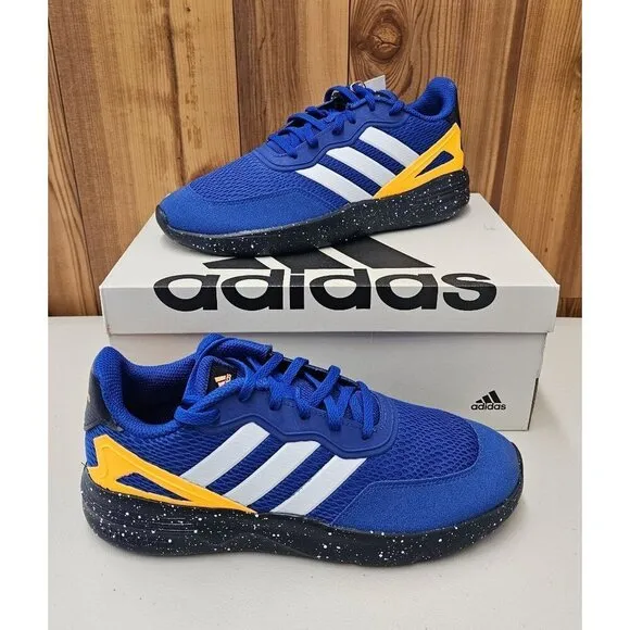 Adidas Nebzed K Blue Big Kid's Running Shoes Size 7