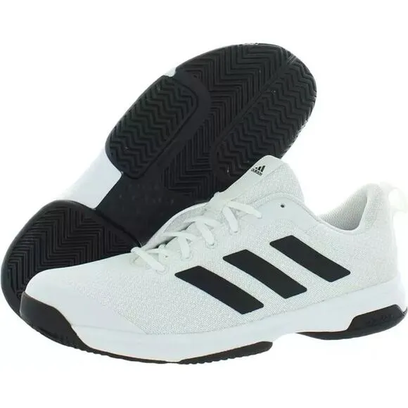 Adidas NEW Men's Game Spec Shoes White/Black Stripes sneakers