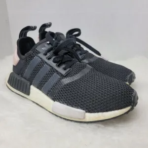 Adidas NMD R1 Black Pink B37649 Running Womens Sneaker Shoes Size 8