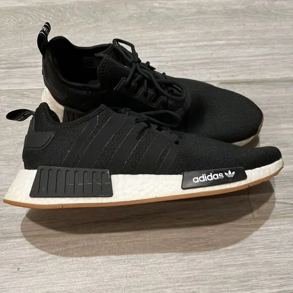 Adidas NMD_R1 Primeblue Low Size Men 11.5 Running Shoes Black White GZ9257