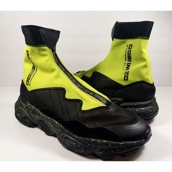 Adidas Originals Sock Raf Ozweego TR Stlt Marathon Running Shoes Volt Men SZ 8.5