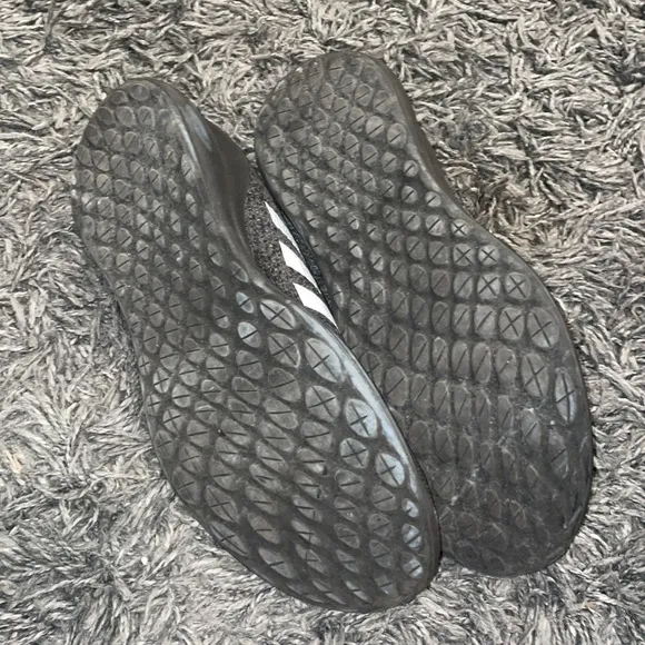 Adidas pure bounce black grey running shoes size 13
