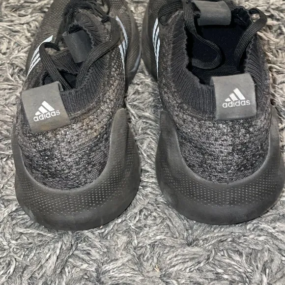 Adidas pure bounce black grey running shoes size 13