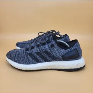 adidas Pureboost ATR Core Black Grey Men's Running Shoes Size 10.5