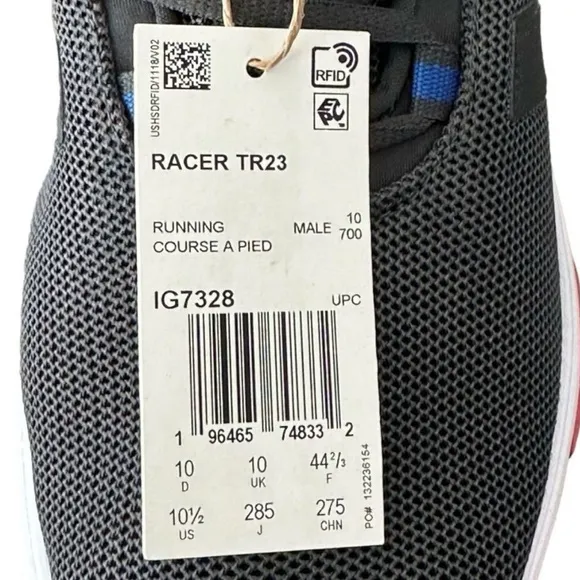 Adidas Racer TR23 Men’s Running Shoe Size 10.5IG7328