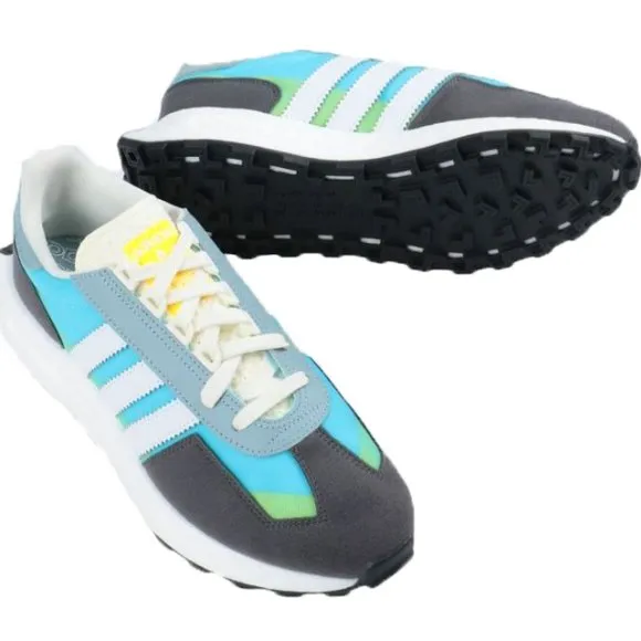 adidas Retropy E5 Mens Running Shoes Grey blue Five GX9820 Brand New