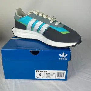 adidas Retropy E5 Mens Running Shoes Grey blue Five GX9820 Brand New