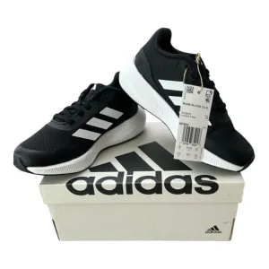 Adidas Runfalcon 3.0 Kids Sneakers Running Shoes in Black and White Size 12 Kids