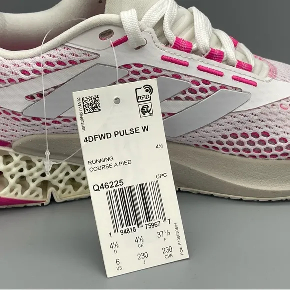 Adidas Running Shoes 4DFWD PULSE Pink White Q46225 Women's Size 6 NEW