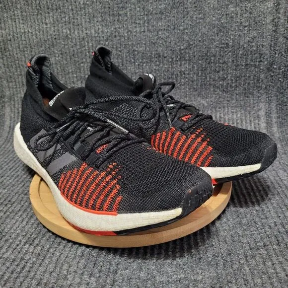 Adidas Running Shoes‎ Men's Size 13 Black Solar Red PulseBoost HD FU7333