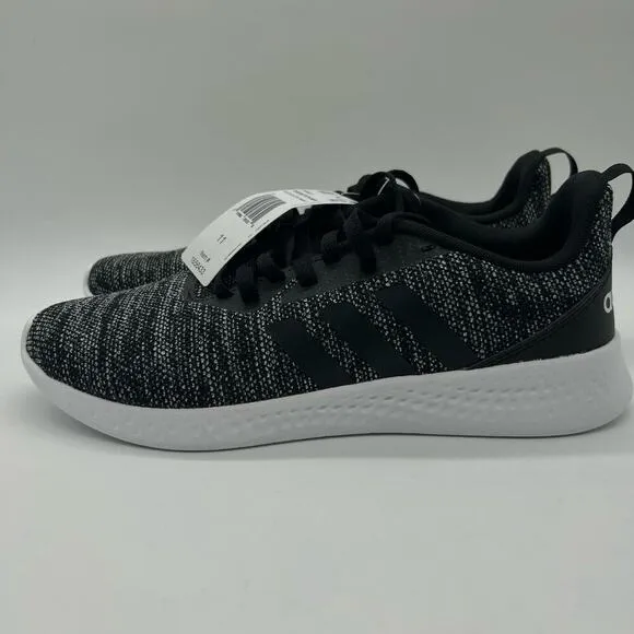 Adidas Shoes Mens 11 Black Running Puremotion Ultimate Athletic Shoes NEW
