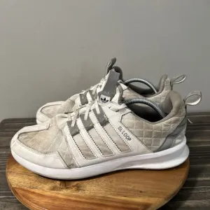 Adidas SL Loop Mens Size 12 White Grey Shoes Sneakers Q16461
