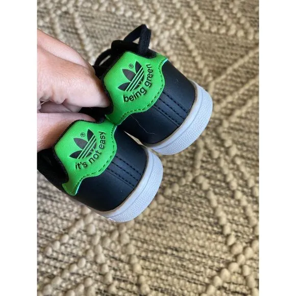 Adidas Stan Smith Marvel‎ Hulk Smash Sneakers Shoes Size 6