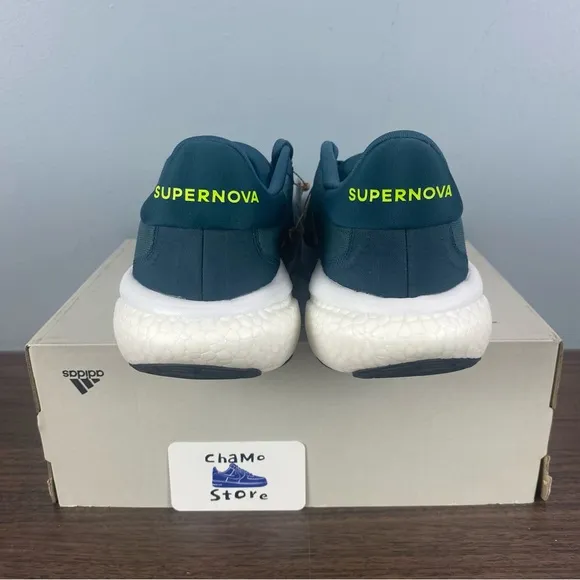 Adidas Supernova 3 Blue Green White Running Shoes Boost IE4356 Men’s Sz 11