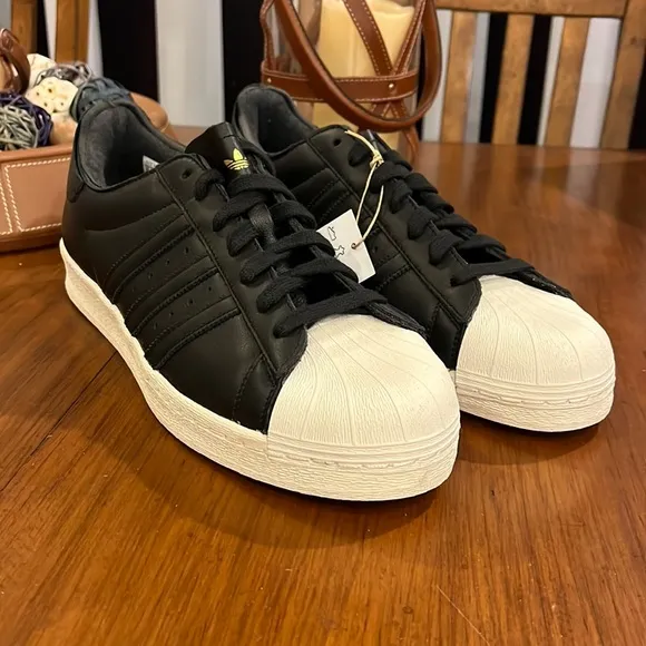 Adidas Superstar 82 shoes sneakers new GW1799 black off white