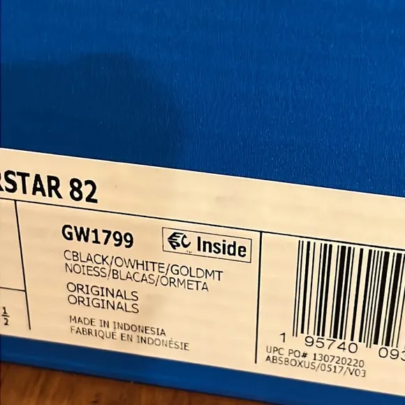 Adidas Superstar 82 shoes sneakers new GW1799 black off white