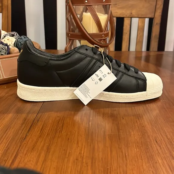 Adidas Superstar 82 shoes sneakers new GW1799 black off white