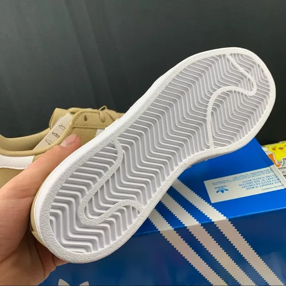 Adidas Superstar Desert Tan Sneakers Women’s Various Sizes