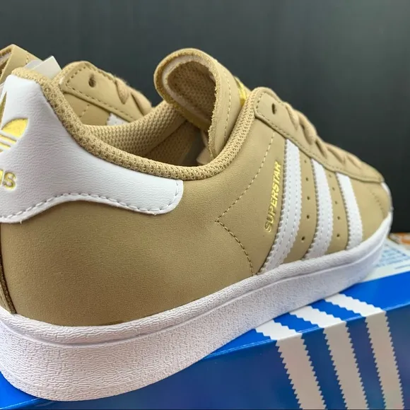 Adidas Superstar Desert Tan Sneakers Women’s Various Sizes