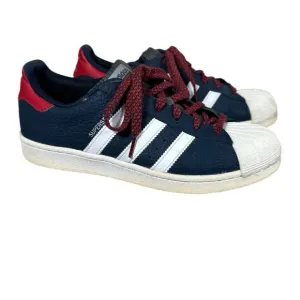 Adidas Superstar NFL Pack Patriots Men’s Sz 6.5 Shoes Sneakers