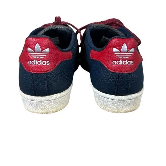 Adidas Superstar NFL Pack Patriots Men’s Sz 6.5 Shoes Sneakers