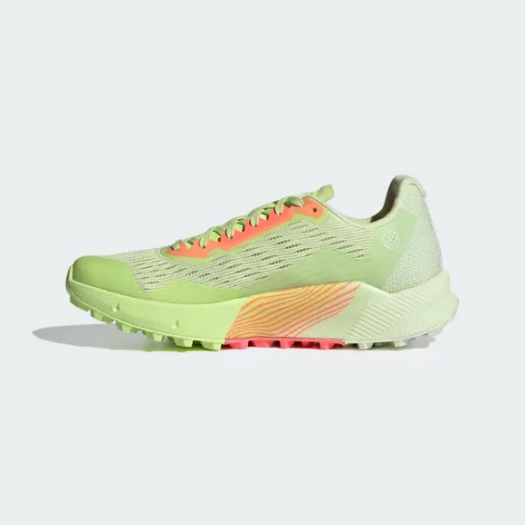 Adidas Terrex Agravic Flow 2 H03191 Women Almost Lime Turbo Running Shoes TF1131