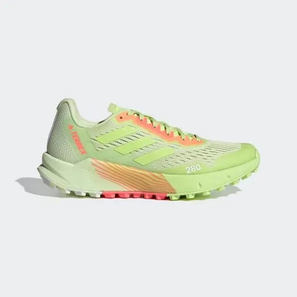 Adidas Terrex Agravic Flow 2 H03191 Women Almost Lime Turbo Running Shoes TF1131