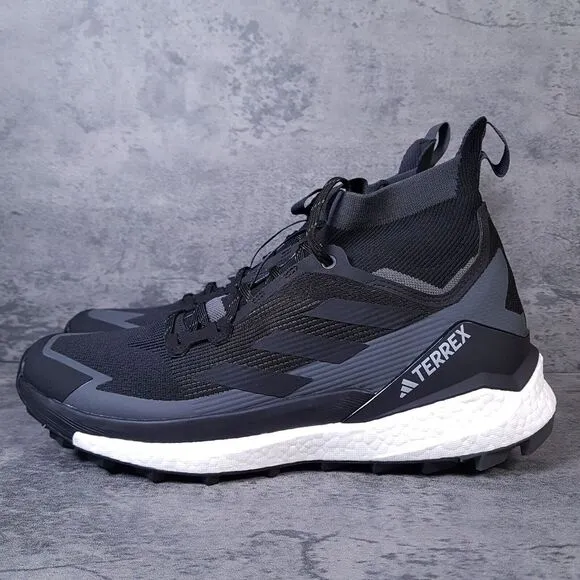ADIDAS Terrex Free Hiker 2.0 Hiking Shoes Boots Mens 13 Black White