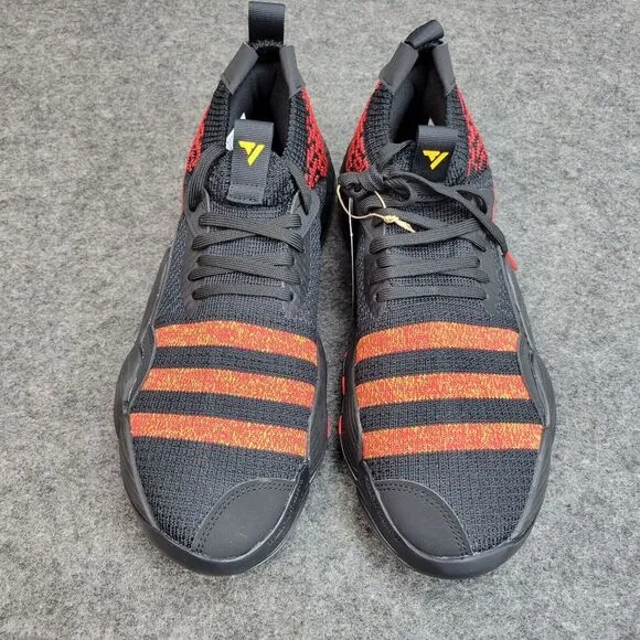 Adidas Trae Young 2 Hawks Mens‎ Shoes 10 Black Orange Scarlet Active Running