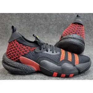 Adidas Trae Young 2 Hawks Mens‎ Shoes 10 Black Orange Scarlet Active Running