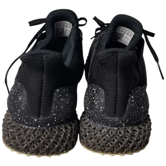 Adidas Ulta 4D X Rich Mnisi Running Shoes In Core Black / Core Black / Carbon