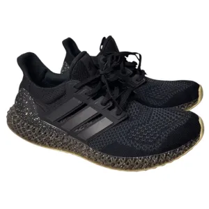 Adidas Ulta 4D X Rich Mnisi Running Shoes In Core Black / Core Black / Carbon