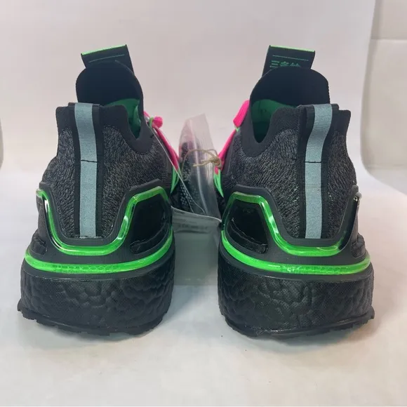 Adidas Ultra Boost 20 LAB Night Metallic Lime Running Shoes GZ7362 Men Size 8.5
